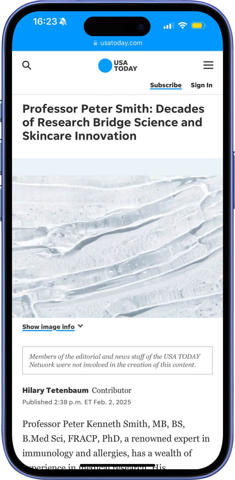 Client feature article example